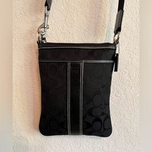 Coach Signature Monogram Crossbody